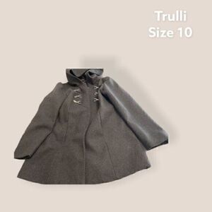 TRULLI PEACOAT W/ Metal Clasps Size 10